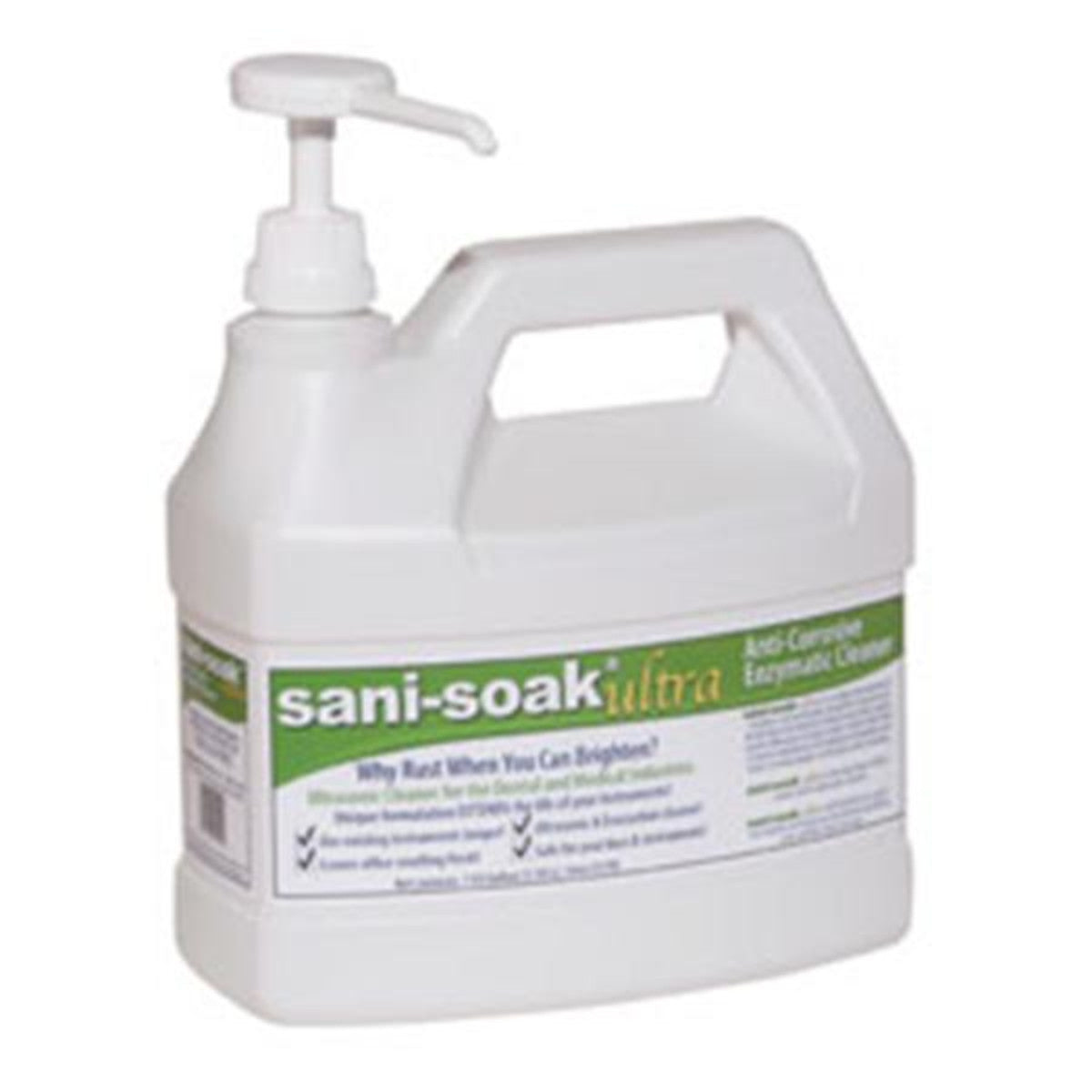 Enzyme Industries 5198 Sani-Soak Ultra Enzymatic Cleaner 1 Gallon Lemongrass Enzyme Industries 5198 Sani-Soak Ultra Enzymatic Cleaner 1 Gallon Lemongrass